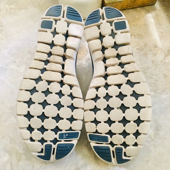 Blue Neon Green MENS Sz 9 Nike Flex 2013 Shoes Athletic Running - Picture 5 of 10